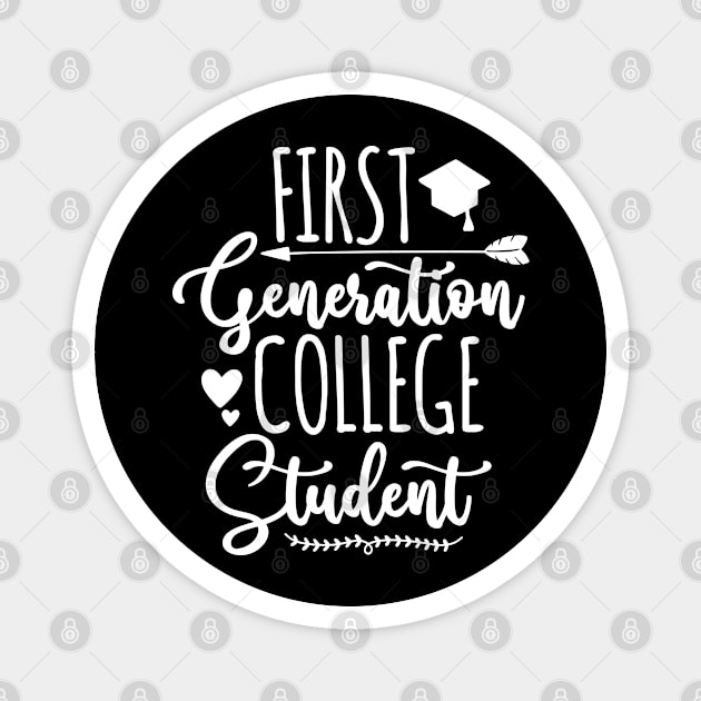 First Generation College Student Magnet by BramCrye